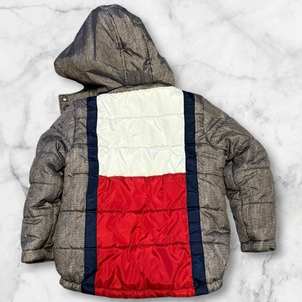 Toddler Tommy Hilfiger puffer coat size 4T - Picture 2 of 6
